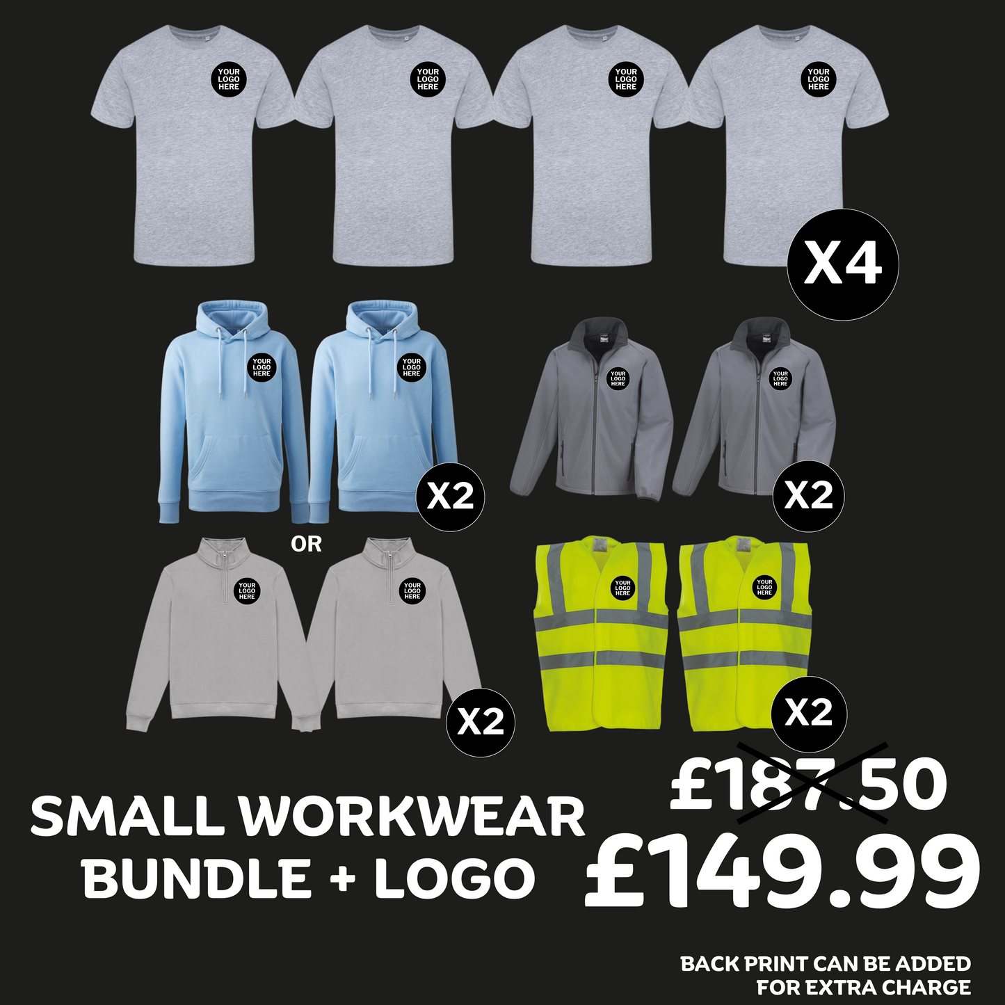 Small workwear bundle + Logo